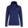 Salewa Hybrid Fleece Jacket Nuvolo Alpinewool with Hood (4-way stretch, warm, breathable) blue Women